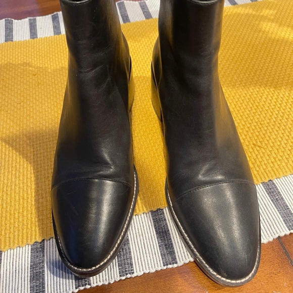 Cole Haan Winnie Grand Bootie Waterproof Cap Back/Rear-zip Ankle Boots - Picture 9 of 10